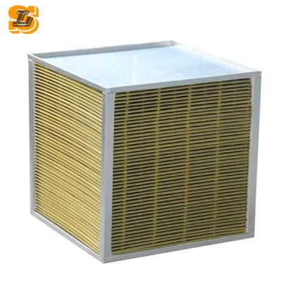 China Heat Recovery Etc Plate Cooling Heating Air To Air Heat Exchanger Ventilation for Outdoor Telecom Cabinet for sale