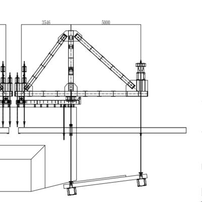 China Industrial Cantilever Form Formwork For Industrial Tension Concrete Bridge Concrete Beam Travelers Steel Shuttering Formwork System for sale