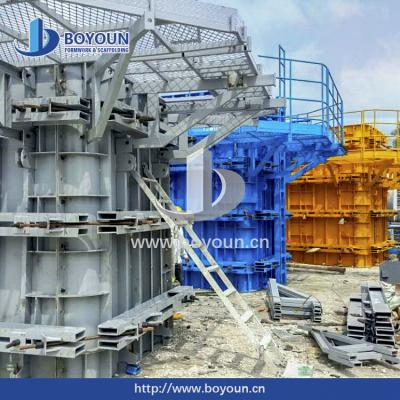 China Boyoun Concrete Plant Construction Decking Box Beam Steel Bridge Pier Formwork For Peri Quality for sale