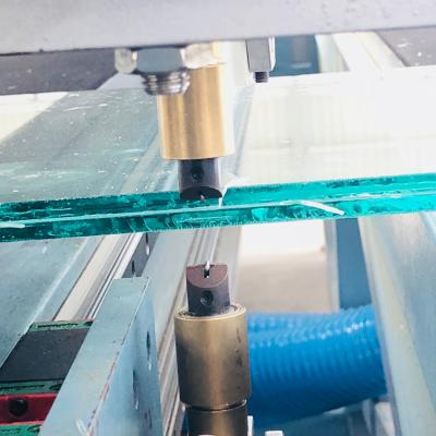 China Factory window door glass cutting machine, especially for laminated glass for sale