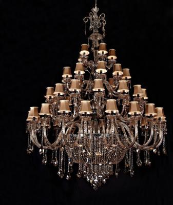 China Modern Pendant Light Raindrop Crystal Chandelier Modern Gigantic Meerosee Farmhouse Chandelier Refined Pendant Lighting Stairs MD87100 for sale