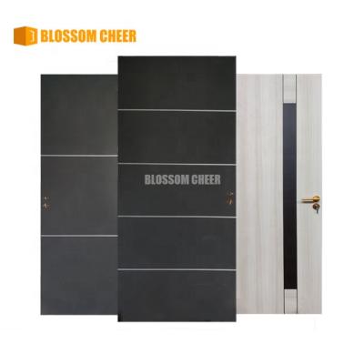 China Cheap Factory Price Sound Insulation Cover Internal Difficult Types Melamine Door Decorative Industry Doos Foshan China en venta