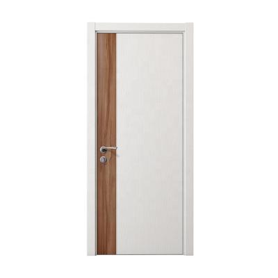 China Modern new designs of bedroom doors house interior melamine wood wooden doors comprosite door lowest price for sale