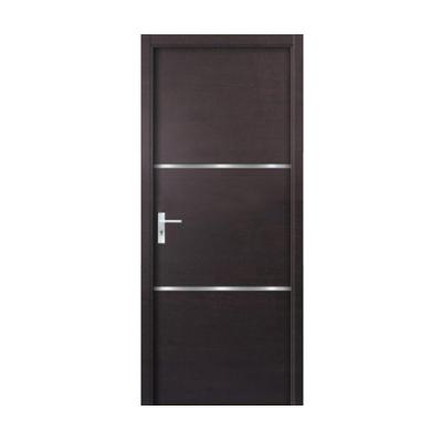 中国 Simple Design Modern Black Wooden Door Germany Door Recording Studio Wooden Door 販売のため