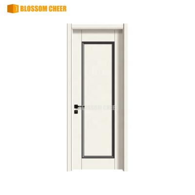 China 2021 Manufacturer Modern Modern Interior Room Plywood Wood Door For Hotel Room Door for sale