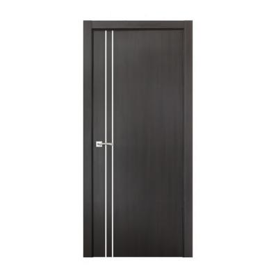 China Factory China Zhejiang MDF Modern Fiberboard Doors Interior Solid Wood PVC Door Bedroom for sale