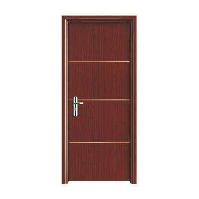 China Modern factory wholesale wpc door frame water resistant fd30 bathroom door sets hotel door en venta