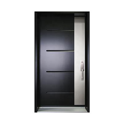 China Modern Flower Cheer Style Modern Entry Door For House Main Door For Home for sale