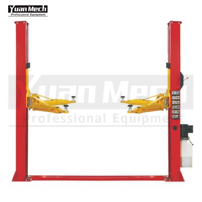 China Factory CE Approved Cheap Auto Shop Hydraulic 2 Post Car Lift Two Post Car Lifts For Garage 4000kg for sale