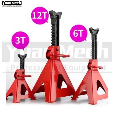 China Car Jack Wholesale With Customized Ton Garage Jack Stands Manufacturer Price Color Strong Heavy Duty Set 3/6/12 for sale