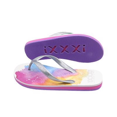 China Wholesale Lightweight EVA Beach Women Casual Flip Flops for sale