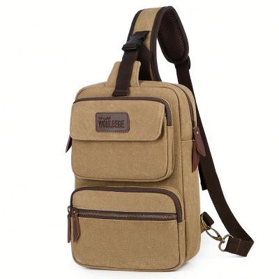 China High Quality Single Shoulder Men Travel Canvas Cross - Body Bag for sale