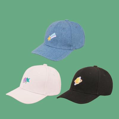 China JOINT Planet Baseball Cap Baby Unique Embroidered Fashionable Sun-fag Peaked Hat Baby Boy Children's Hat for sale