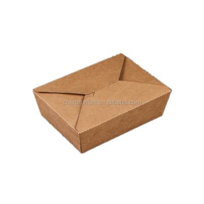 China Disposable Chinese Lunch Fast Food Case Take Out Container Food Box Disposable Fast Food Packaging Box Chinese Fried Chicken for sale