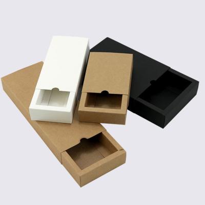 China Exquisite Foldable Stack Drawer Socks Drawer Gift Boxes Recyclable Manual Type Gift Packaging Boxes for sale