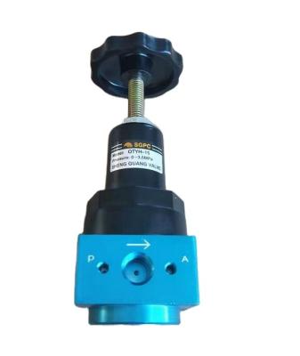 China Low Price QTYH-15 Industrial Regulators QTYH-20 25 50 Inch Air Gas Manual Operation Aluminum High Pressure Regulator for sale