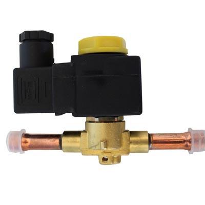 China Good quality general brass body 3/8 inch 12vdc refrigeration solenoid valve for refrigeration SV1028/3 for sale