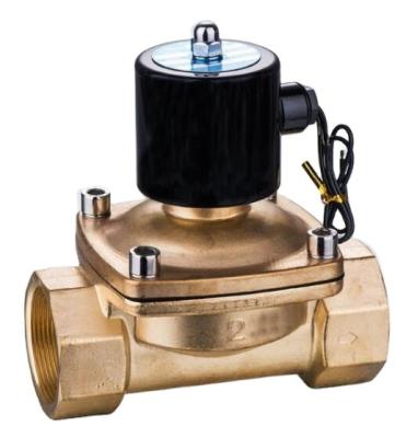 China General Chinese Pneumatic Water For Brass Body Normal Closed Solenoid Valve 12V 2W500-50 Waterproof 2 Inch Water Solenoid for sale