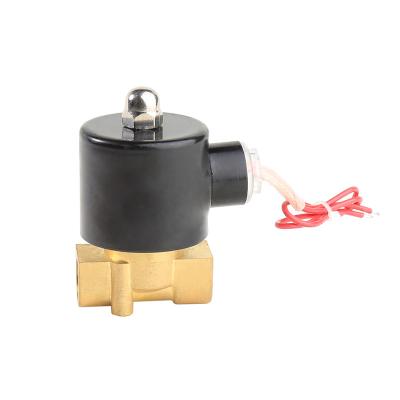 China Brass 2W040 -10 2 Way 12V Normally Closed Diaphragm Brass Water Solenoid Valve for sale