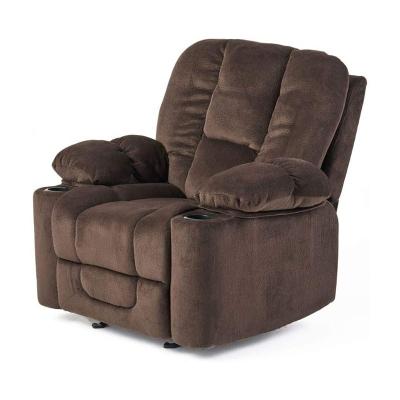 China Hot Sale Modern Manual OperationRocker Furniture Simple Massage Living Room/Bedroom Sofa Seat With Recliner Fabric Cinema Chair for sale