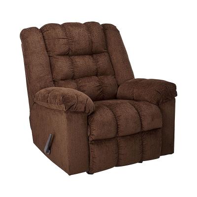 China Beautiful Design Comfortable Soft Fabric Extendable Manual Multi-position Reclining Sofa And Contemporary Living Room Recliner Chair for sale