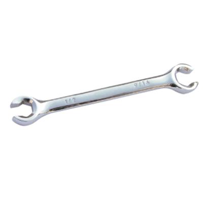 China Carbon Steel / CR-V Y02060 Customized Drop Flare Nut Spanner Wrenches Chrome Plated for sale