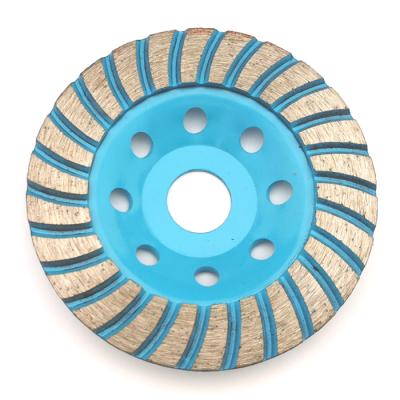 China Y10014 Diamond Customized Cup Grinding Wheel TURBO Pointed ROW for sale