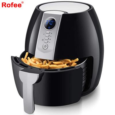 China Hotel Air Fryer 4.2 Quart 4L Healthy Electric Hot Air Fryer Oilless Cooker With LCD Screen Digital Air Fryer Oven for sale