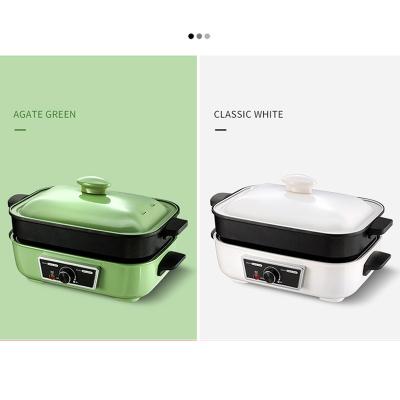 China Sustainable Electric Grills Home Non-Stick Pan Smokeless Indoor BBQ Cooking Machine for sale