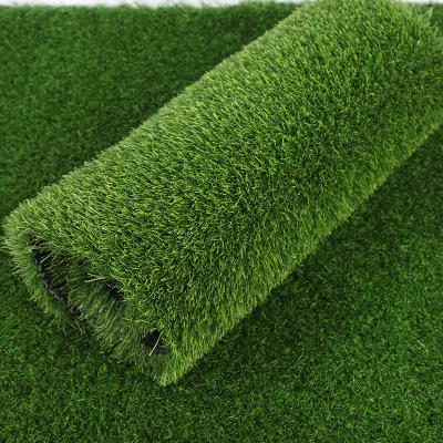 China Landscaping 30mm Plastic Mat Roll Balcony Laying Natural Leisure Grass Artificial Landscape Turf Synthetic Grass For Garden for sale