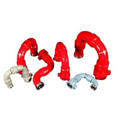 China Choke Manifold API 16C fig1502 1002 male 602 female threaded alloy steel weld forged chicksan swivel joints for sale