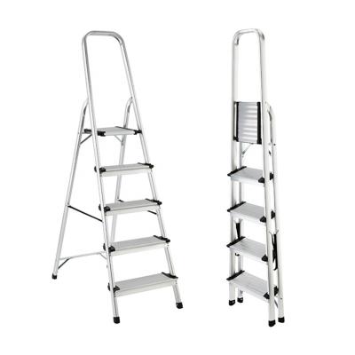 China Folding Ladders Factory Wide Universal Aluminum Folding Step Ladder With Wholesale Price for sale