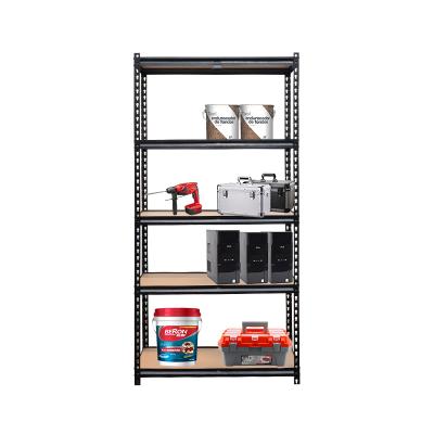 China HEAVY DUTY METAL GARAGE 5 ROW METAL GARAGE BOLTLESS STORAGE HOME SHELVING UNIT for sale