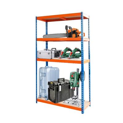 China Corrosion Protection Garage Storage Shelf Rack Boltless Shelving Unit Shelves for sale