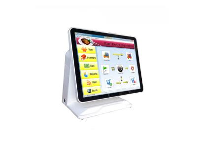 China J1900 CPU Wifi Pos System All In One High Performance With Wide View Angle for sale