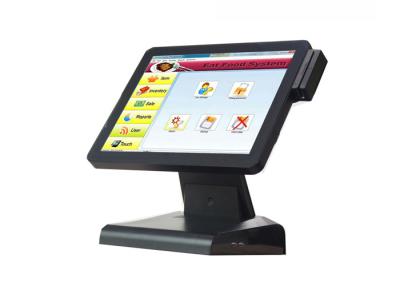 China 15 Inch All In One Pos Machine With Built - In Card Reader Energy Saving for sale