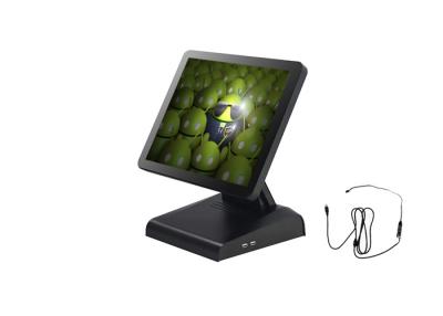 China Black Android POS Smart Terminal Price / LCD Touch Screen With Pure Screen / All In One Ponit of Sale For Hotle for sale