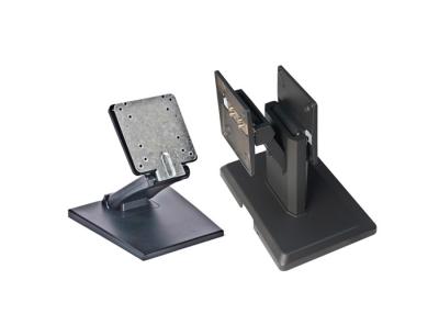 China Dual Screen Vesa Monitor Stand ABS Metal Easy Installation Black Color for sale