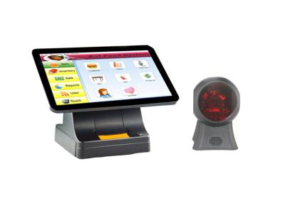 China 15.6 Inch Touch Screen All In One Pos Machine Restaurant Retail 2D Scanner for sale