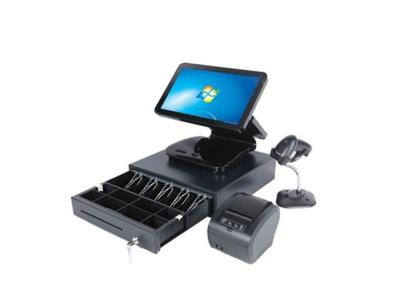 China Black Color 10 Point Touch  EPOS1519D Point Of Sale All In One POS Terminal For Retail for sale