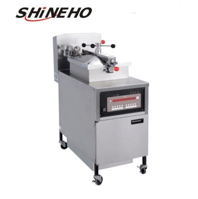 China Restaurant Pressure Fryer 25L 380V 220V KFC Counter Deep Fryer Chick Fil for sale