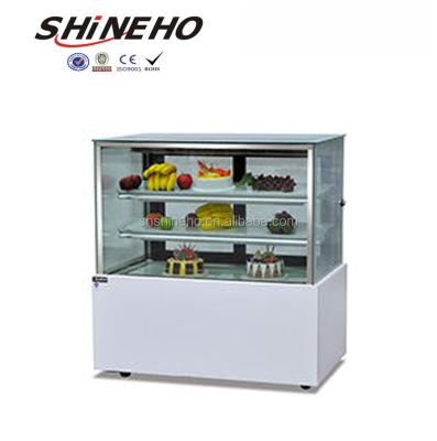 China Bakery Counter Refrigeration Equipment Cake Display Price Chiller 120*76*125cm for sale