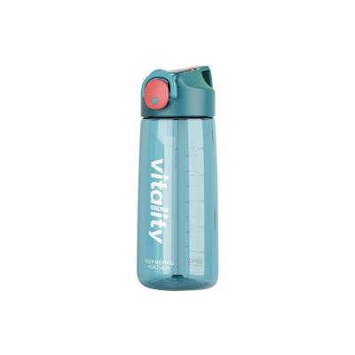 China FUQUAN Tritan 400/500/700ml/1l bpa free leak proof premium viable gym lightweight sports drink water bottles with filter for sale