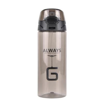 China New Design Sustainable Plastic Tritan Water Bottle Bpa Free Sports With Straw Great Price for sale