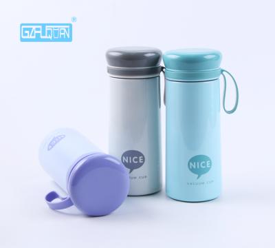 China PORTABLE Christmas Gift The Mashi Colorful Cute Portable Insulated Stainless Steel Vacuum Flask Thermos With Lid for sale