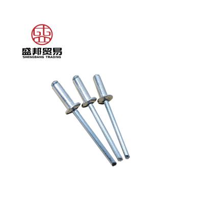 China Industry Customized 1/8X3/8 Inch 3.2x10mm Open End Domed Blind Hole Aluminum Steel Rivet for sale