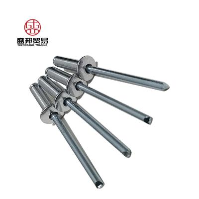 China Industry Customized High Quality Aluminum Flat Product Open Head Pull Rivets Wholesale Customized for sale