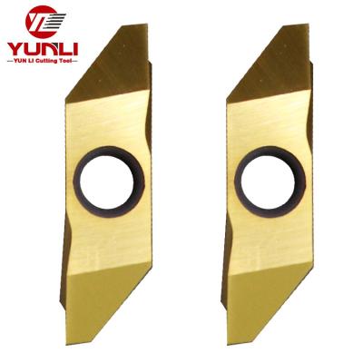 China High Performance Cutting / High Wear Resistance Grooving Cutter Blades JXBR8000F Carbide Insert For CNC Turning Lathe For Steel for sale