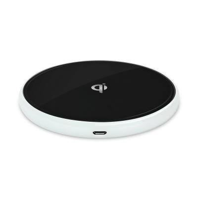 China Best Selling Fast Universal Mobile Phone Qi Wireless Charger For iPhone For Oppo Mobile Phone 10W Wireless Charger for sale