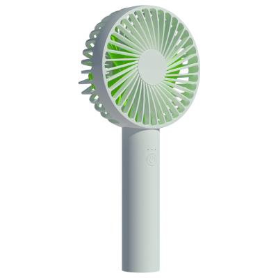 China New Mini Car Fan 3 Speed ​​4000mAh USB Charging Handheld Electric Adjustable Power Bank High Wind Low Noise With LED Light for sale